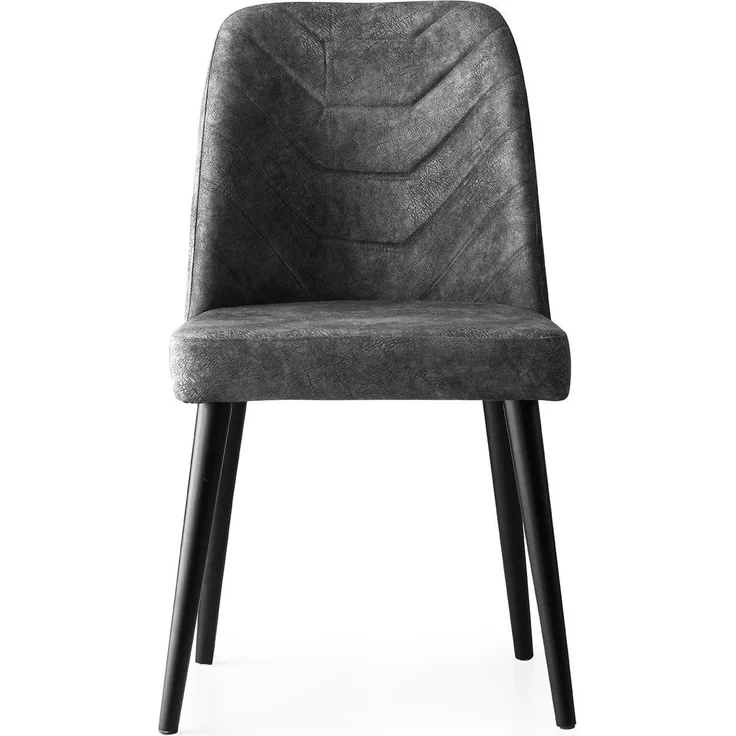 Skye Decor 'Dallas - 527 V2' Stuhlset (2-teilig), Anthrazit, 50 x 90 x 49 cm – Bild 2