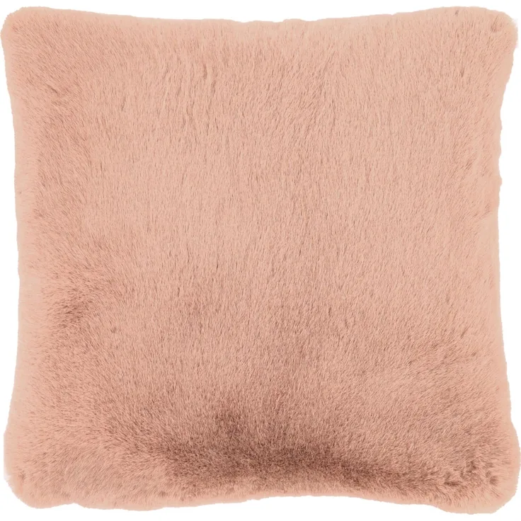 Overseas Rino Fur Kissen - 45 x 45 cm - Rose Dust