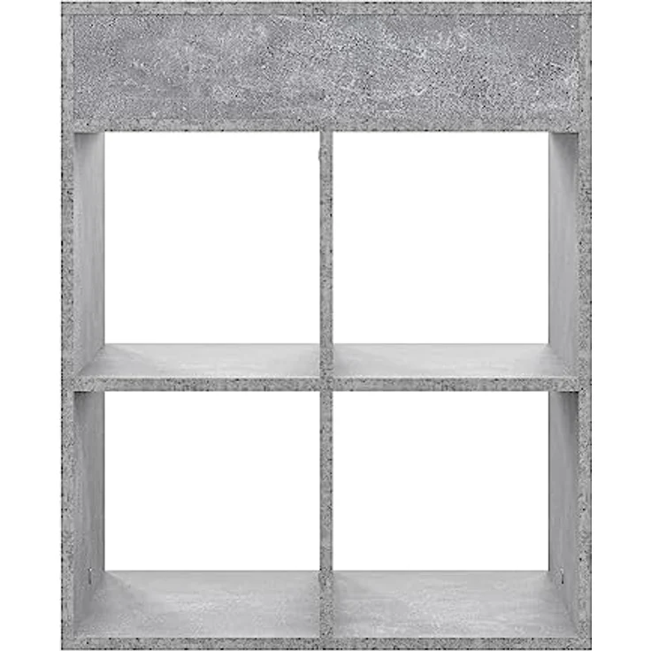 KOMTO Bücherregal RIM4 Regal Standregal Würfelregal Büroregal Bücherschrank, Wohnzimmer für Kinderzimmer 65,8 х 30,7 х 80,4 cm – Bild 8