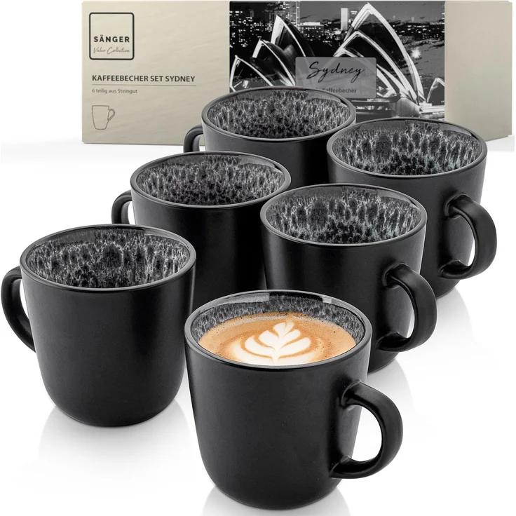 SÄNGER Kaffeebecher Set Sydney 6 teilig – Bild 1