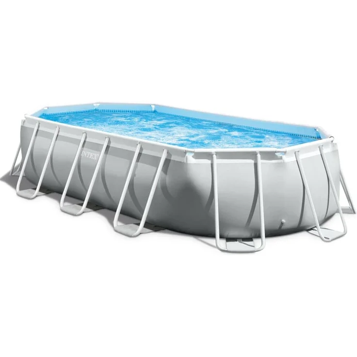 INTEX Prism Frame Pool , 503 x 274 x 122 cm, oval – Bild 1