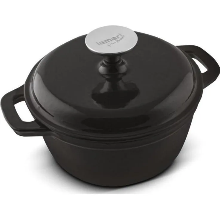 Lamart LT1207 Gusseisen-Topf 18CM EISEN LAMART