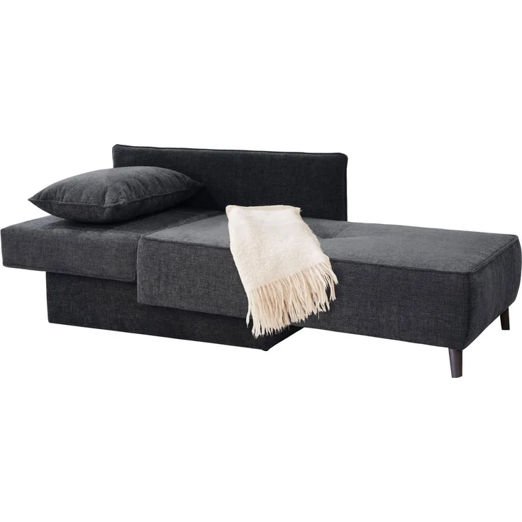 Jockenhöfer Gruppe Recamiere Rex, B: 155 cm, Liegefläche: 88x200 cm, optional mit Topper, mit Schlaffunktion, Bettkasten & Zierkissen, Federkern – Bild 4