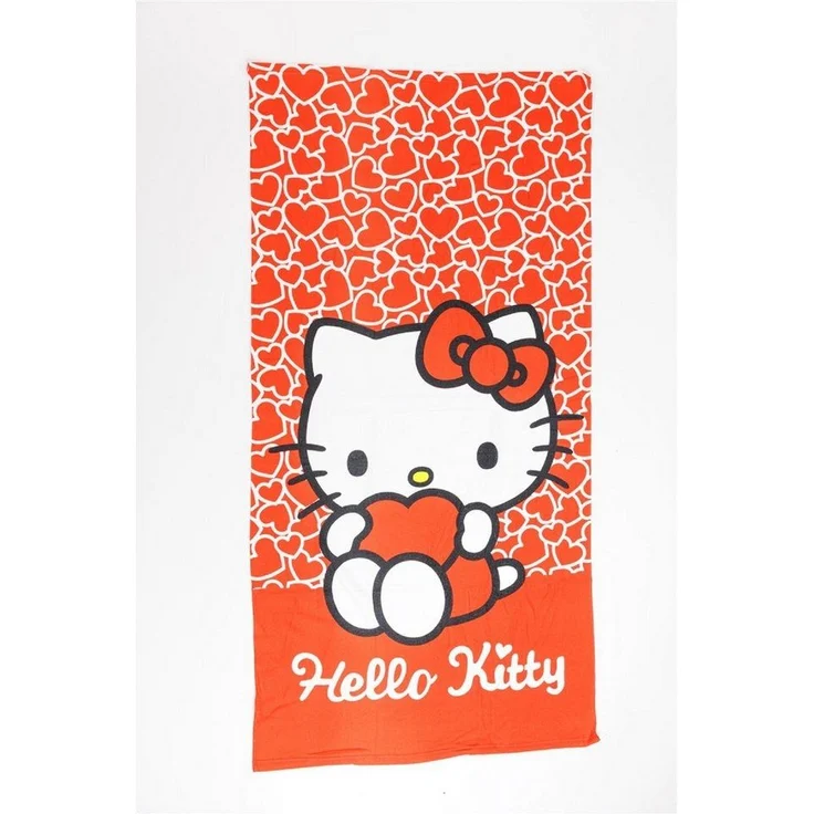 Hello Kitty Strandtuch 140x70 cm Weiches Badehandtuch für Fans – Bild 2