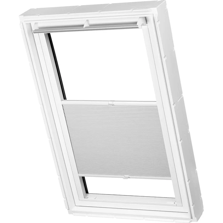 ventanara Dachfensterplissee Dachfenster passend für Velux Fenster Grau Verdunkelung MK08