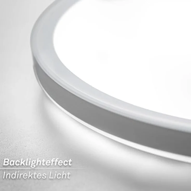 BRILONER - EEK A LED Panel Effizient mit 11W bei 2400lm, ca. 50.000h Licht, flach, CCT, indirektes Licht, LED Lampe, Deckenleuchte, Wohnzimmerlampe, Deckenlampe, Flurlampe, 29,3x3 cm, Weiß – Bild 8