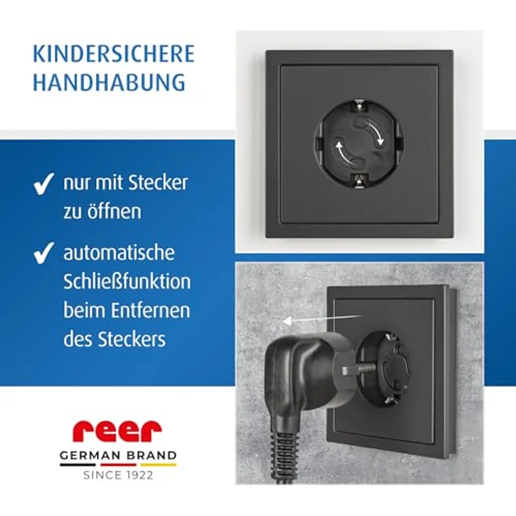 REER Steckdosensicherung schwarz 20Stück – Bild 7