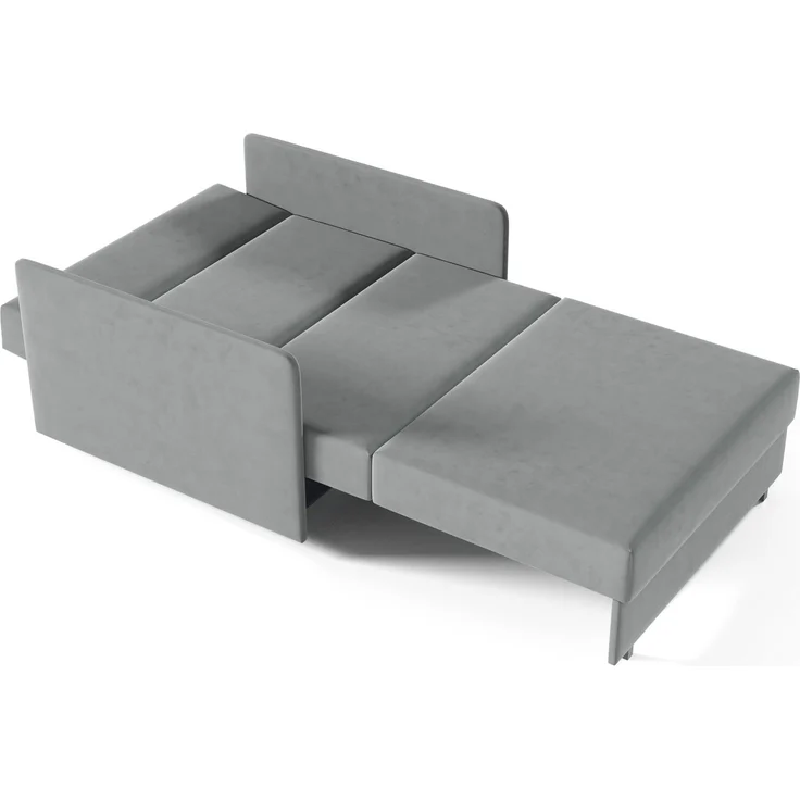 Sofasessel ASTRA I, 1-Sitzer Schlafsofa, Jugendsofa mit Schlaffunktion, ausziehbare Couch, mit Bettkasten, inkl. Kissen, Kronos 53, 85 x 97 x 90 cm – Bild 3