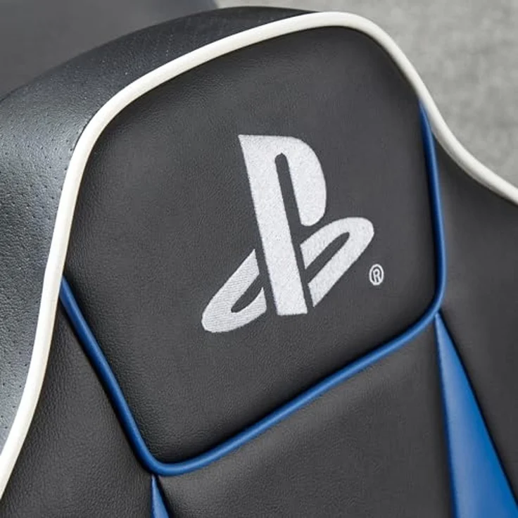 X Rocker Sony Playstation 5 Geist 2.0 Floor Rocker Gaming Sessel mit 2.0 Audiosystem | PS5 Kindersessel – Bild 4