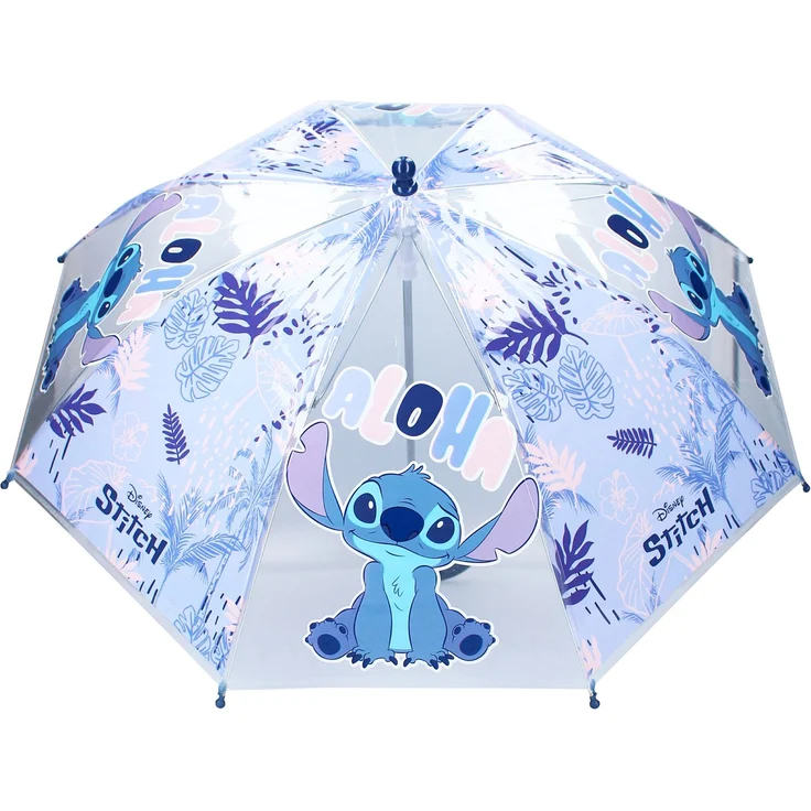 Disney Stitch Schirm Ø 71 cm – Bunter Regenschirm für Kinder mit Elsa und Anna – Bild 5