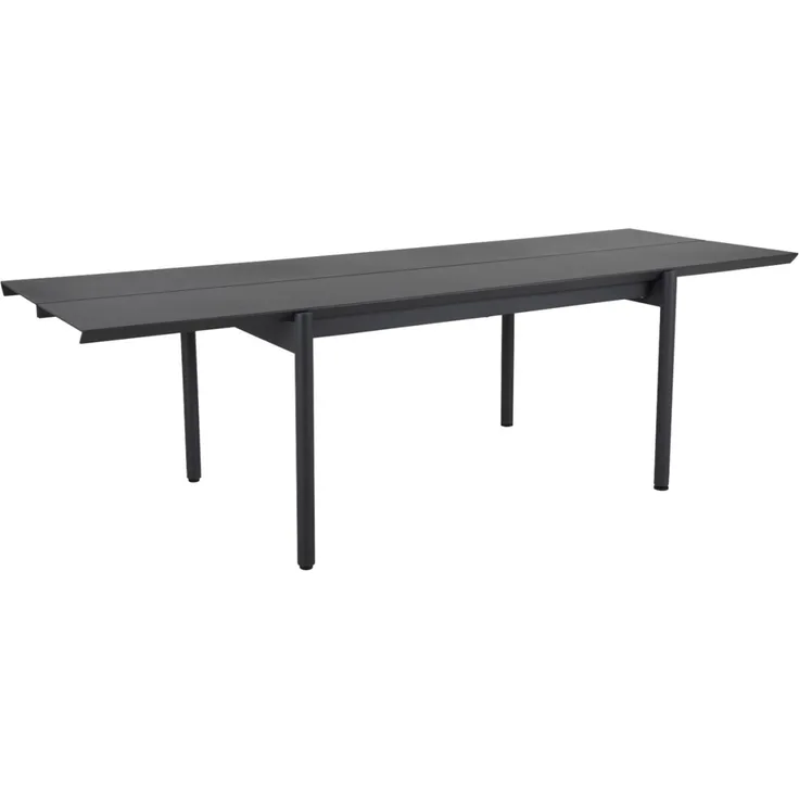 Gartenesstisch B45, 250 cm aus Aluminium, modern, anthrazit, für 8–10 Personen, Outdoor