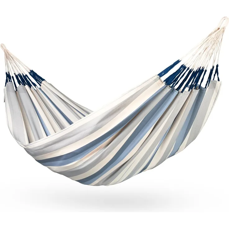 La Siesta Hängematte BRISA sea salt blau klassische Doppel-Hängematte Outdoor