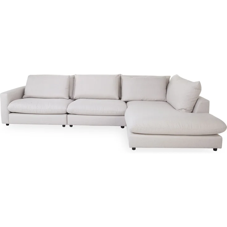 Polsterecke SANSIBAR WANGEROOGE BB 342x228 cm braun Ecksofa Wohnlandschaft Eckcouch – Bild 2