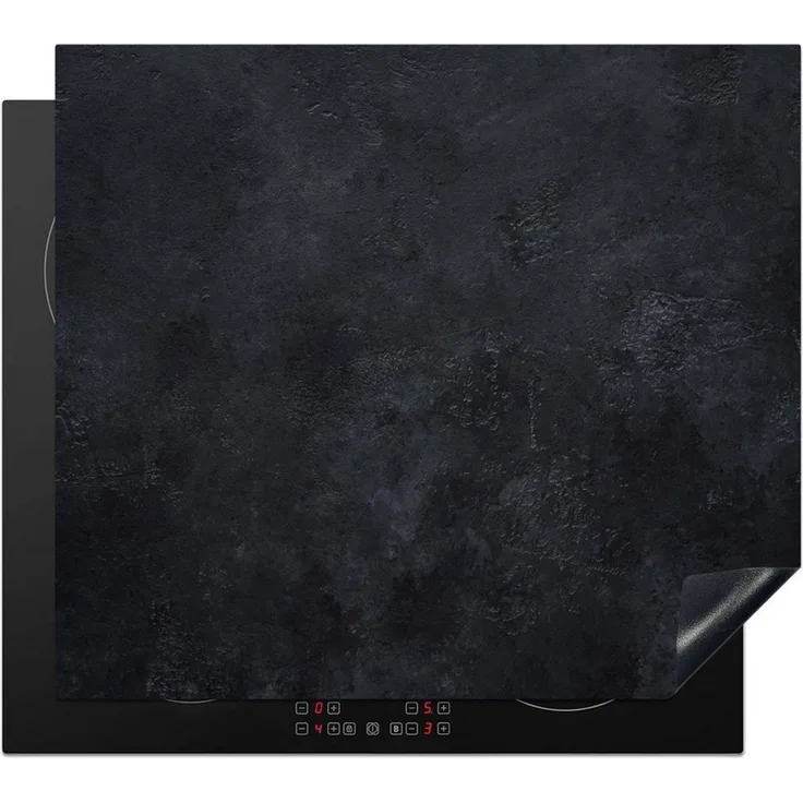 MuchoWow Herd-Abdeckplatte Beton - Induktionsschutz - Grau - Design - Abdeckplatte für Herd, Vinyl, (1 tlg), Küche Herdabdeckplatte Ceranfeld Vinyl Einteilig, 59x52 cm