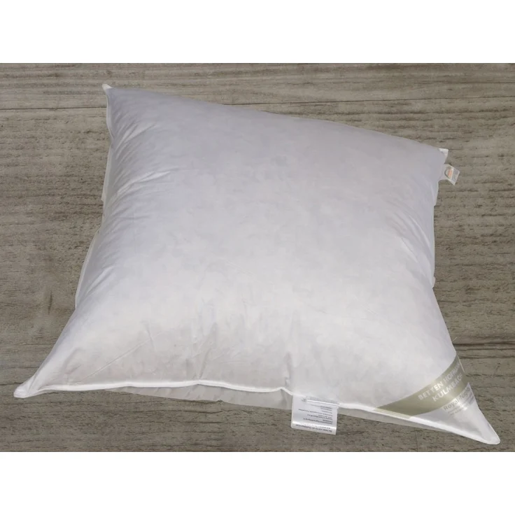 Betten Hofmann Extrem Volumen Daunen-Feder-Kissen Kopfkissen sehr fest 80x80 2000 g Füllung – Bild 3