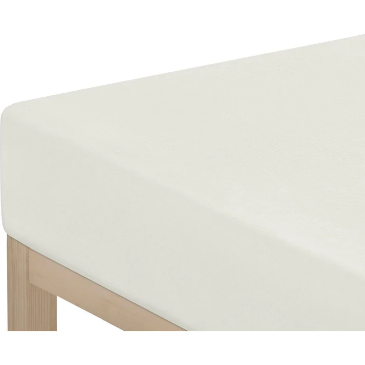 OTTO home Spannbettlaken Cremona, in PREMIUM Qualität aus 96% Baumwolle & 4% Elasthan, Single-Jersey, Gummizug: rundum, (1 Stück), Größe ab 90x200 cm, in 145g/m² sowie 180 g/m² erhältlich – Bild 2