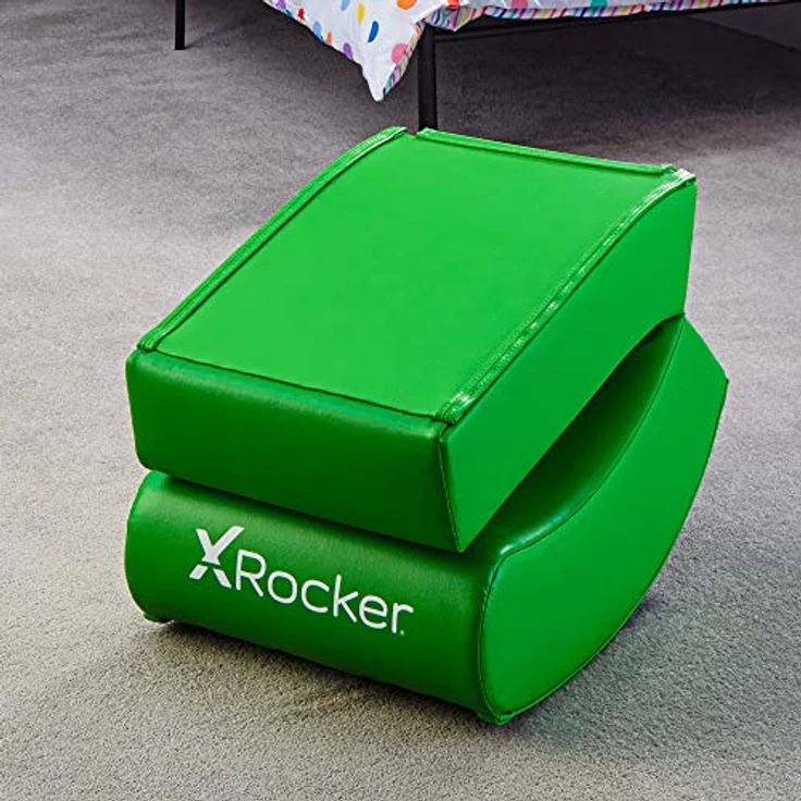 X Rocker Offiziell lizenzierter Nintendo Super Mario Bros Video Rocker – Joy Collection (Grün, Luigi) – Bild 3