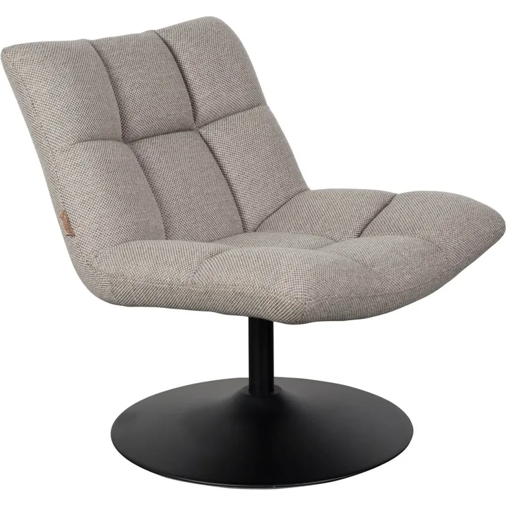 Lounge Sessel BAR Stoff Hellgrau von DutchBone