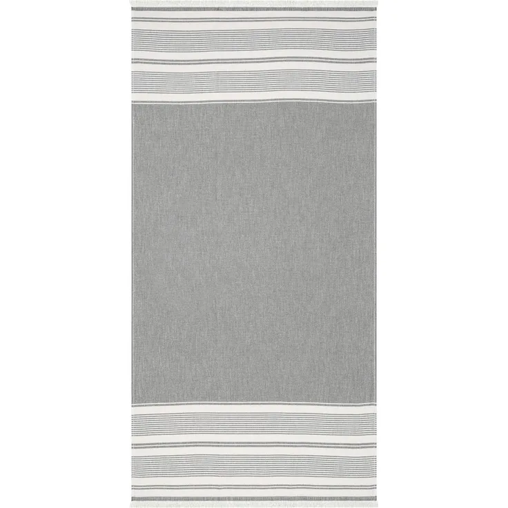 Egeria Strandtuch Pestemal, gewebte Ware (1-St), 80x180 cm, mit Fransen