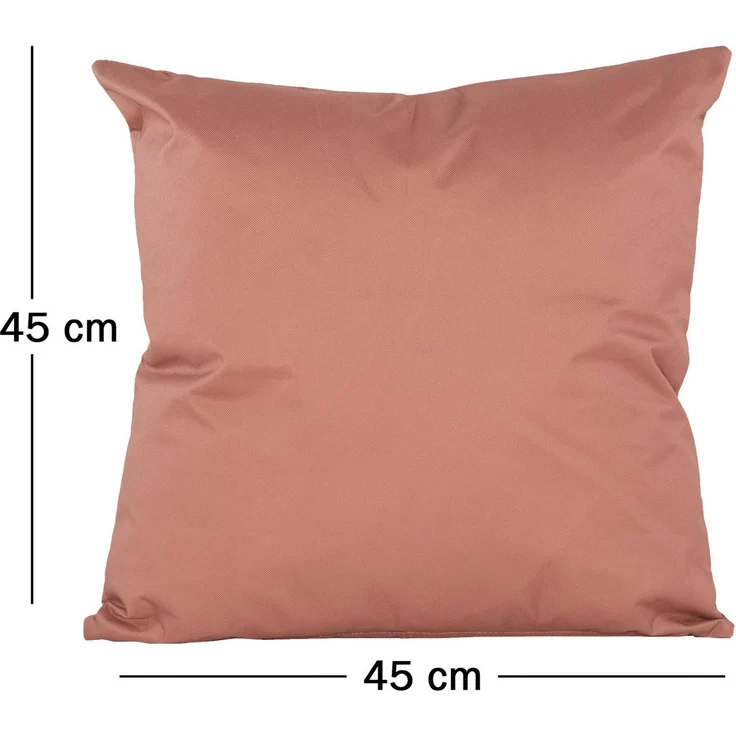 JACK Dekokissen JACK 45x45cm Outdoor Lounge Kissen Dekokissen inkl. Füllung Sitzkissen, Robust, strapazierfähig, wasserabweisend, für Innen & Außen – Bild 3