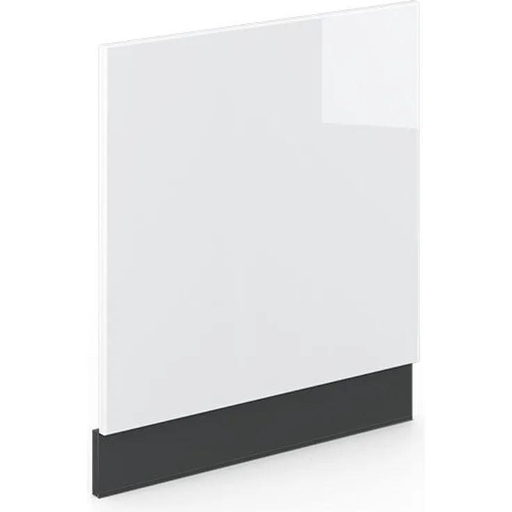 Frontblende Fame-Line Weiß Hochglanz 60 cm ohne Arbeitsplatte Vicco