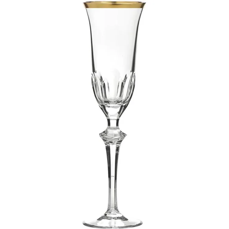 Sektglas Kristall Palais Gold clear (26,2 cm)