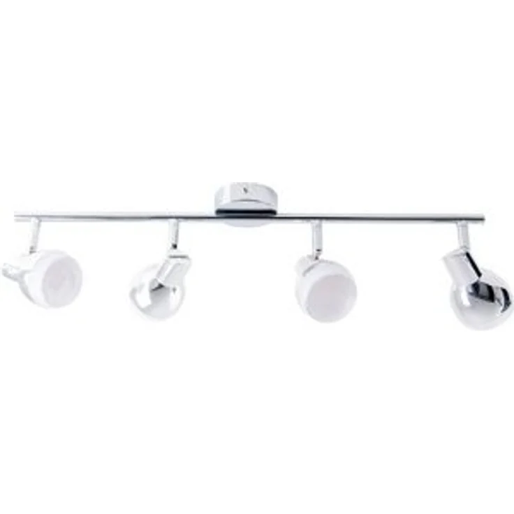 näve LED Deckenspot Chromey, LED fest integriert, Warmweiß, für Wand und Decke geeignet – Bild 5