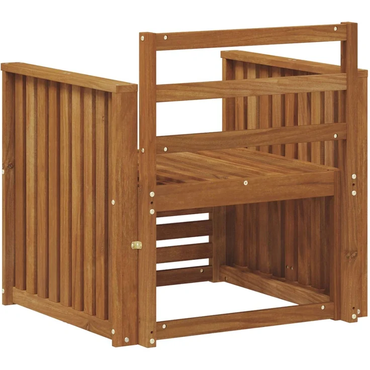 vidaXL Outdoor-Sofagarnitur Natur Massivholz Akazie 3436349 – Bild 5