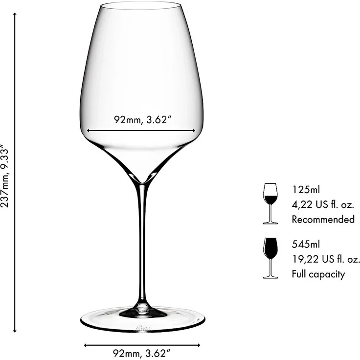 RIEDEL 4303/15 Manufaktur VITIS Universal / Riesling Weinglas, handgefertigt – Bild 2