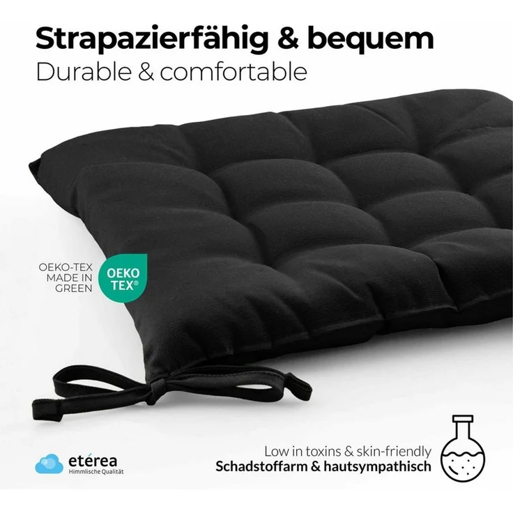 etérea Himmlische Qualität Sitzkissen etérea Sitzkissen Stuhlkissen Basic Auflage und – Bild 2