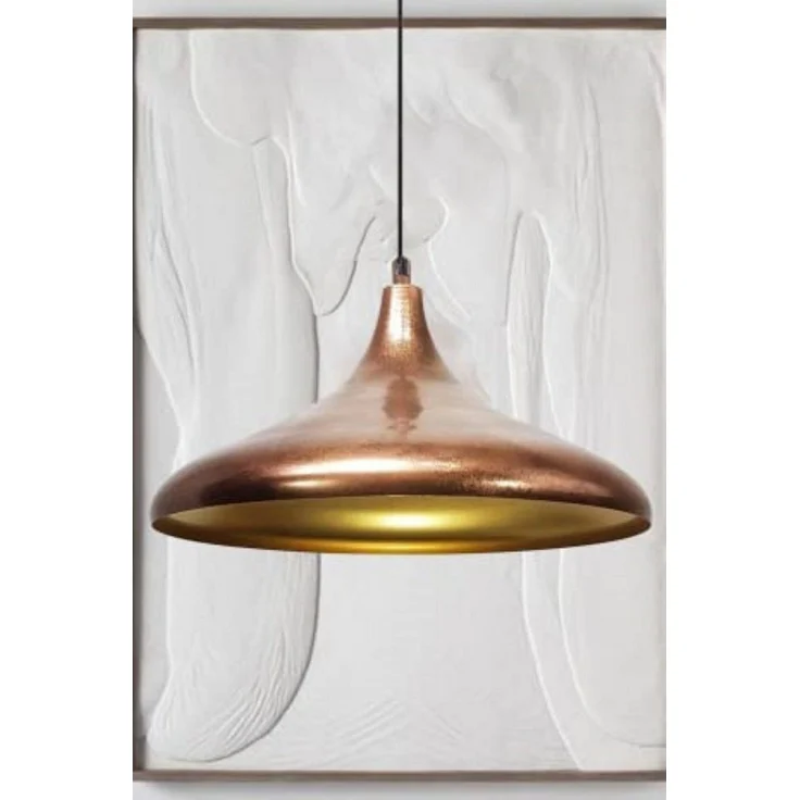 Bamyum Pendelleuchte Bamyum Pendelleuchte Durchmesser 35 cm E27 Metall Moderne Lampe, ohne Leuchtmittel – Bild 1