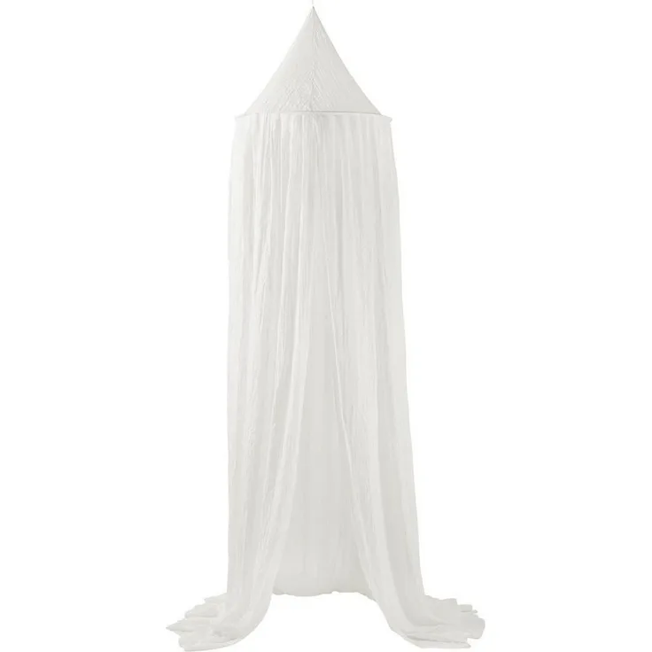Meyco Knots Silverline Babydecke mit Knoten, Jade, 75x100 cm Weiß off white