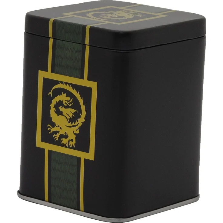 Auswahl Teedose Dose Metall 7,5x7,5x10cm Drache