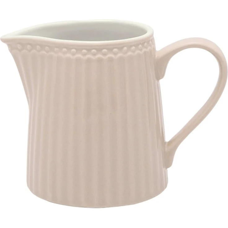 Greengate Milchkännchen Alice Fudge Steingut Creme – Bild 1