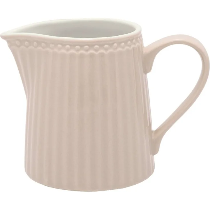 Greengate Milchkännchen Alice Fudge Steingut Creme