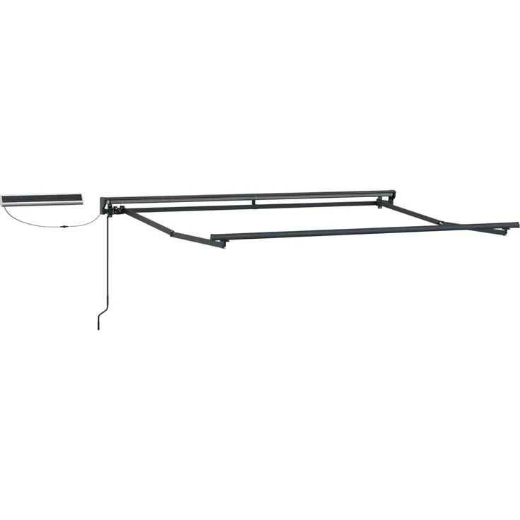 vidaXL Elektrische ausziehbare Markise 2,5 x 2 m 3421929 – Bild 3