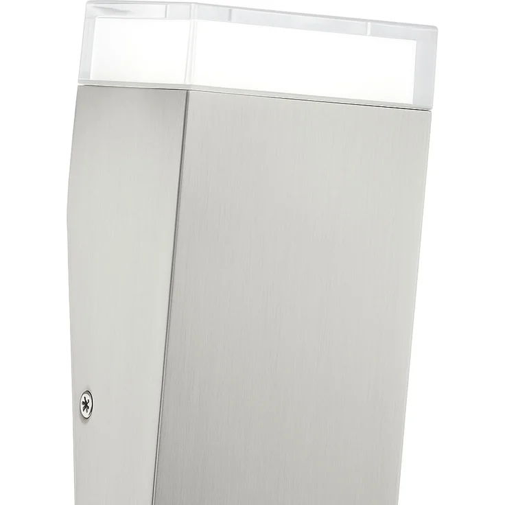 LED Wandleuchte, IP44, Edelstahl, silber, TABO – Bild 5