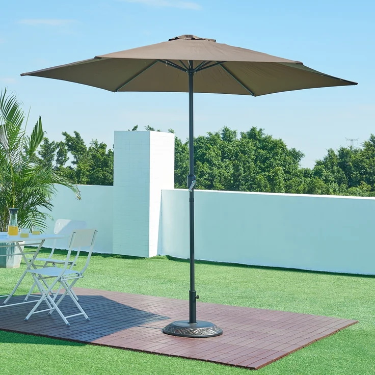 Sonnenschirmständer Bisegna Beton Ø50x7cm Bronzefarben 25 kg [casa. pro] – Bild 2