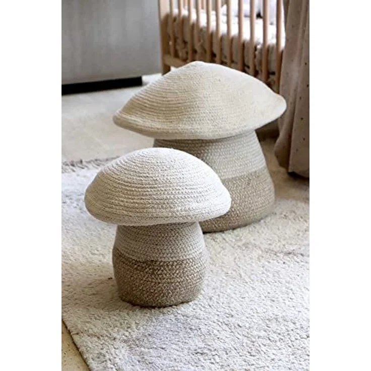 Lorena Canals Mama Mushroom Aufbewahrungskorb Beig – Bild 2