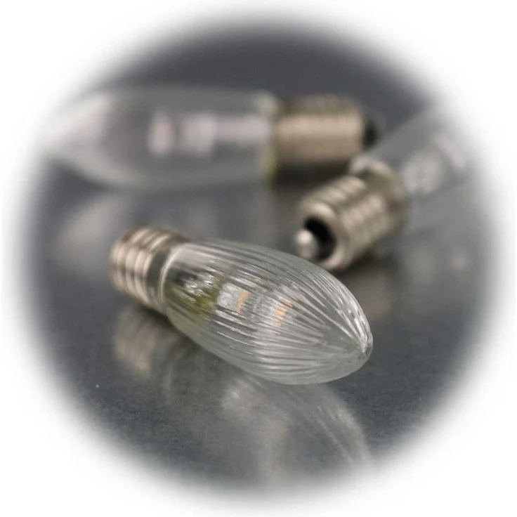 Universal Ersatzleuchtmittel LED, E10, klar – Bild 2