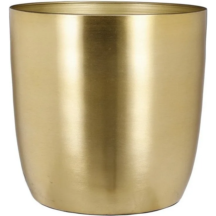 Mica Decorations Blumentopf Eisen Ø 24,5 x 23,7 cm gold