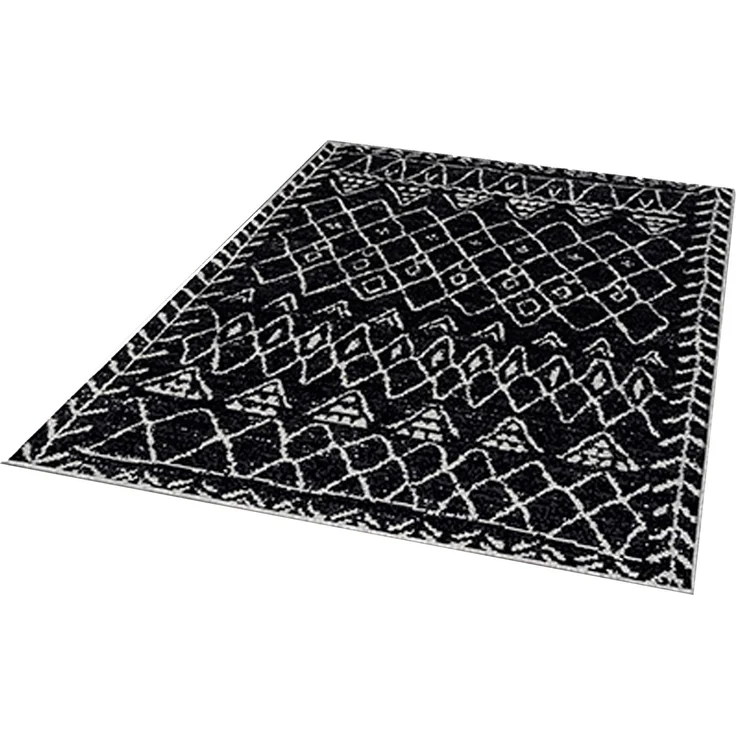 BattleField schwarz bedruckter Polyesterteppich 140x220 cm Modell BattleField – Bild 1