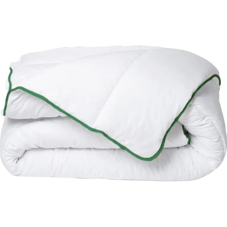 DREAMEA - AZYLIA II Bettdecke Stoff GrünWeiß - B 220 cm60 cm x H 240 cm15 cm x L 240 cm60 cm – Bild 2
