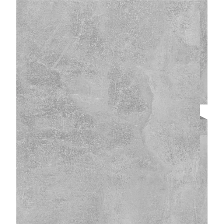 Waschbeckenunterschrank, Badschrank, Unterschrank Betongrau 90x38,5x45 cm Holzwerkstoff j90p – Bild 6
