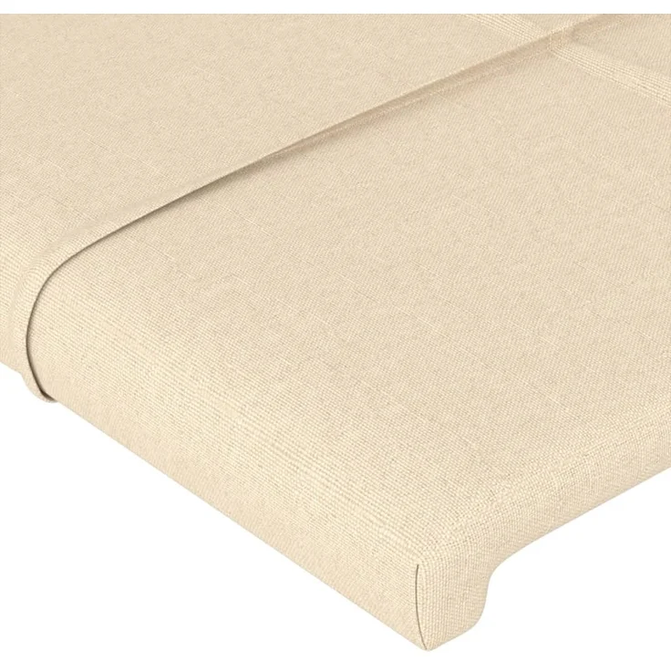 vidaXL Kopfteile 2 Stk. Creme 72 x 5 x 78/88 cm Stoff 346051 – Bild 4