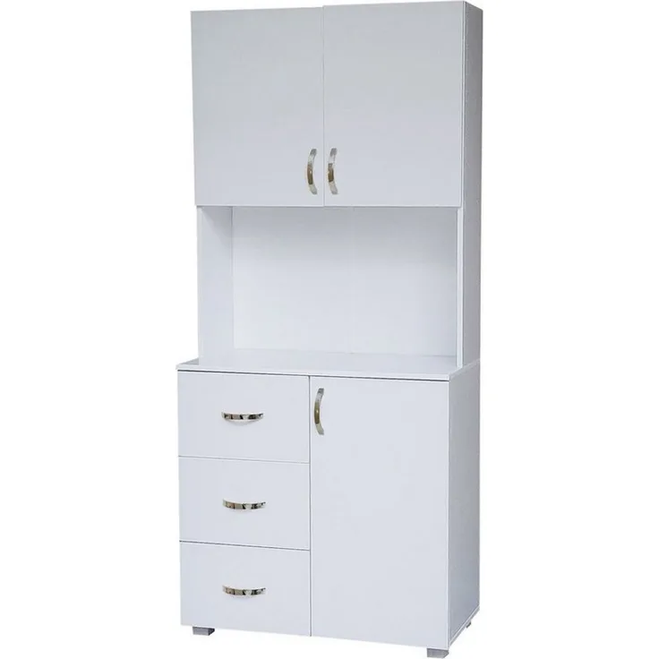 HTI-Line Küchenbuffet Küchenbuffet Blanca (Stück, 1-St, 1x Schrank Blanca, ohne Dekoration) Küchenschrank Hochschrank