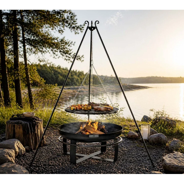 CookKing Schwenkgrill Set Viking 1 | mit