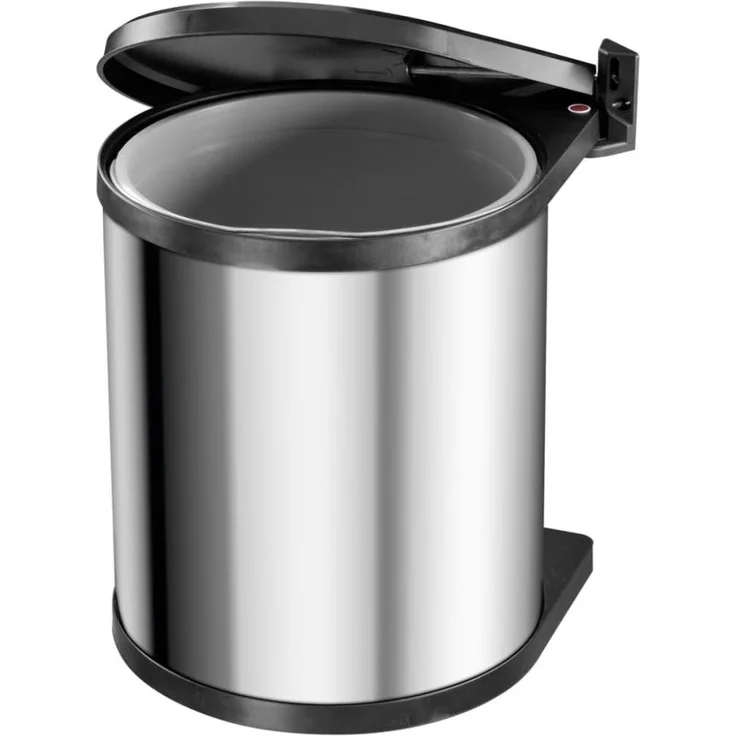 Hailo Schrank-Mülleimer Compact-Box 15 L Größe M Edelstahl 3555-101 415439 – Bild 7