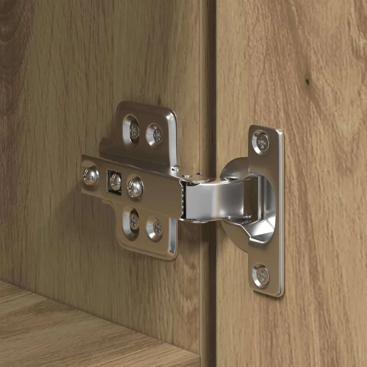 vidaXL Highboard 2 pcs Artisan-Eiche 30 x 42,5 x 185 cm 3365577 – Bild 9