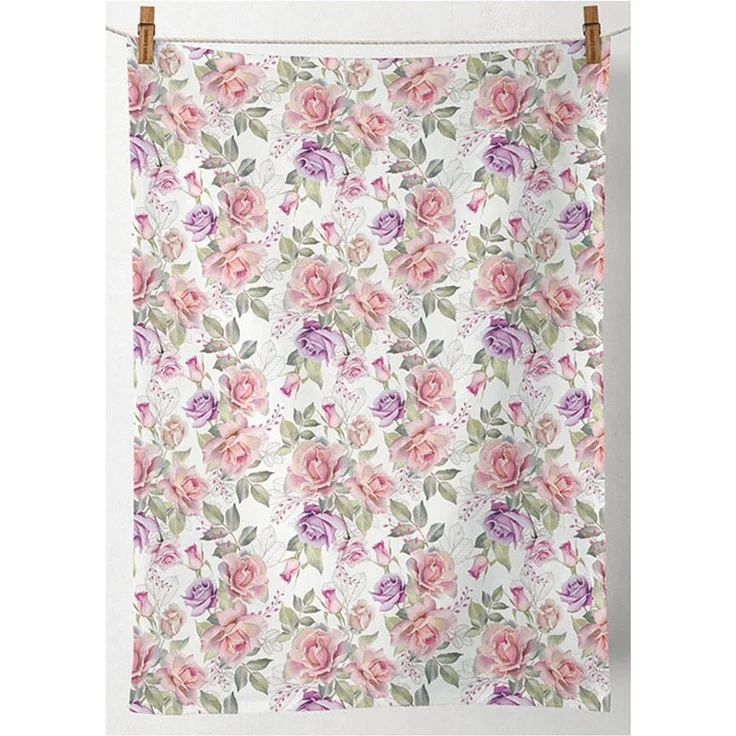 Ambiente® Geschirrtuch Josephine, (1-tlg, 1-teilig), Geschirrtücher ca. 50x70cm Baumwolle